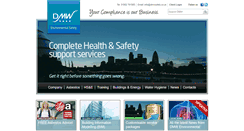 Desktop Screenshot of dmwsafety.co.uk